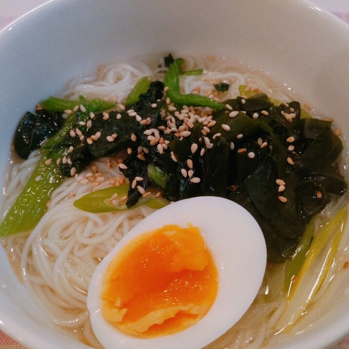 極みの一杯☆塩ラーメン風煮麺